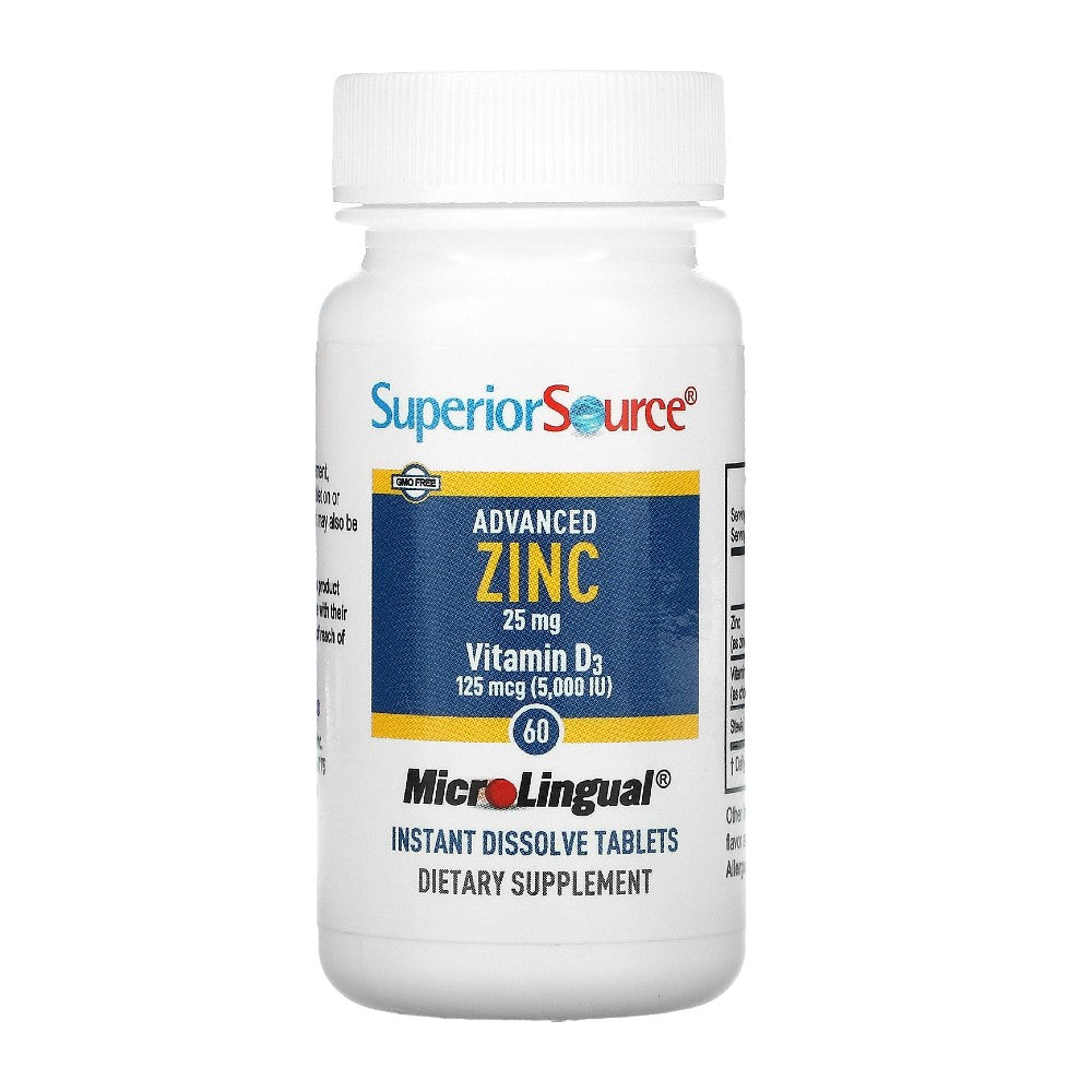 Advanced Zinc, Vitamin D3