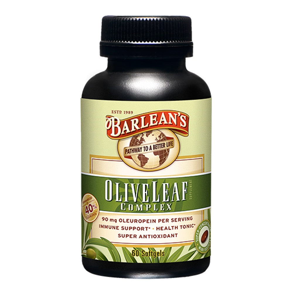 Olive Leaf Complex - Barleans Organic Oils