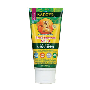 Anti Bug Sunscreen Face Body - Badger