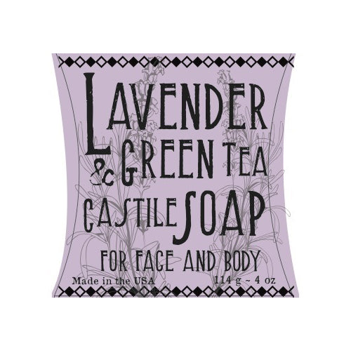 Lavender &Green Tea Castile Soap - My Village Green