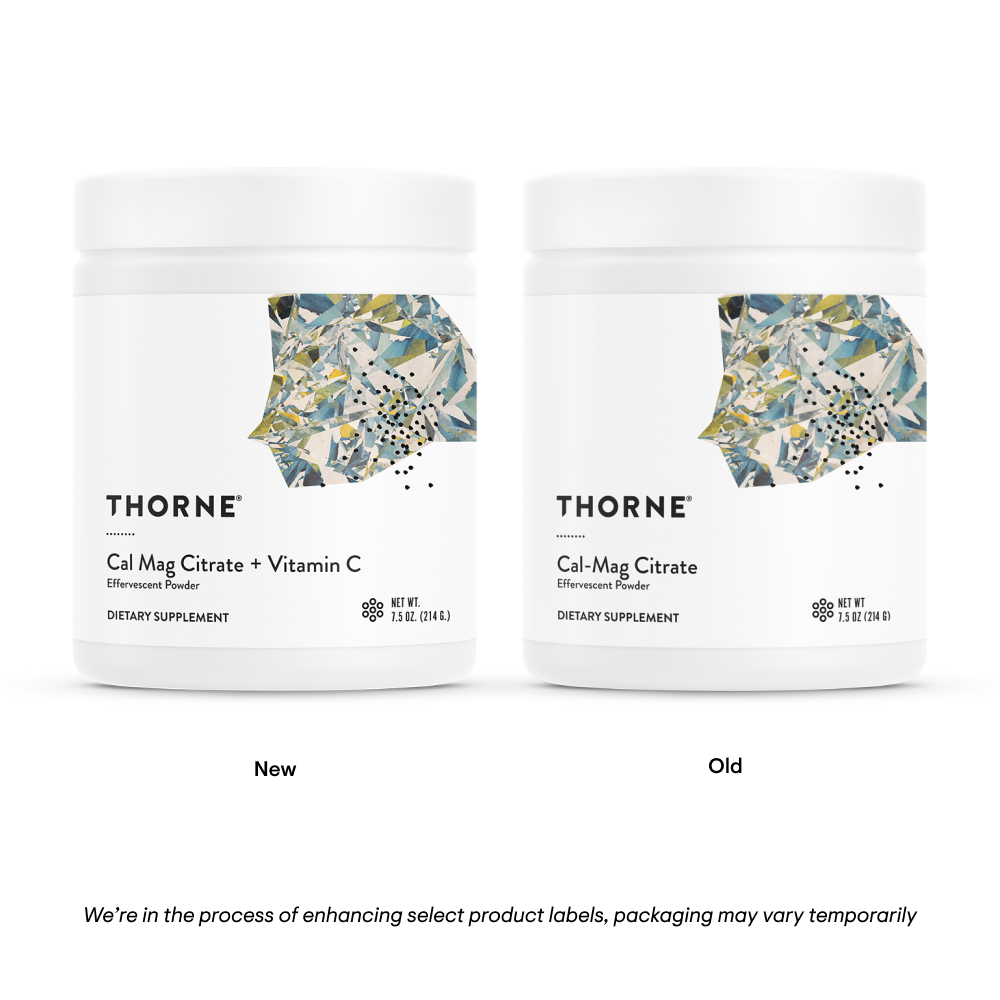 Cal-Mag Citrate + Vitamin C - Thorne