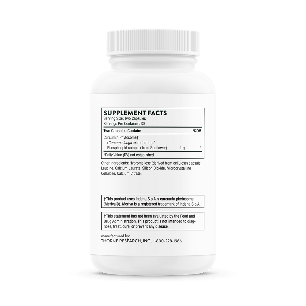 Curcumin Phytosome 1000 mg (formerly Meriva 500 SF)