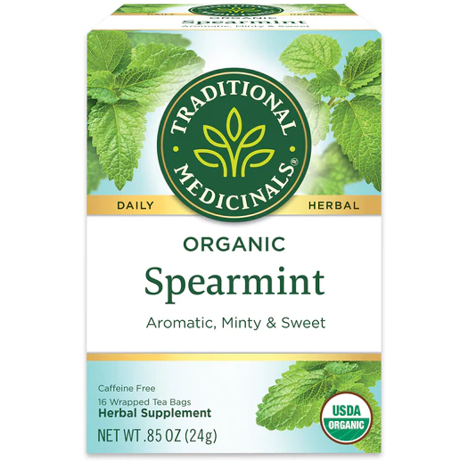 Organic Spearmint Tea - Traditional Medicinals