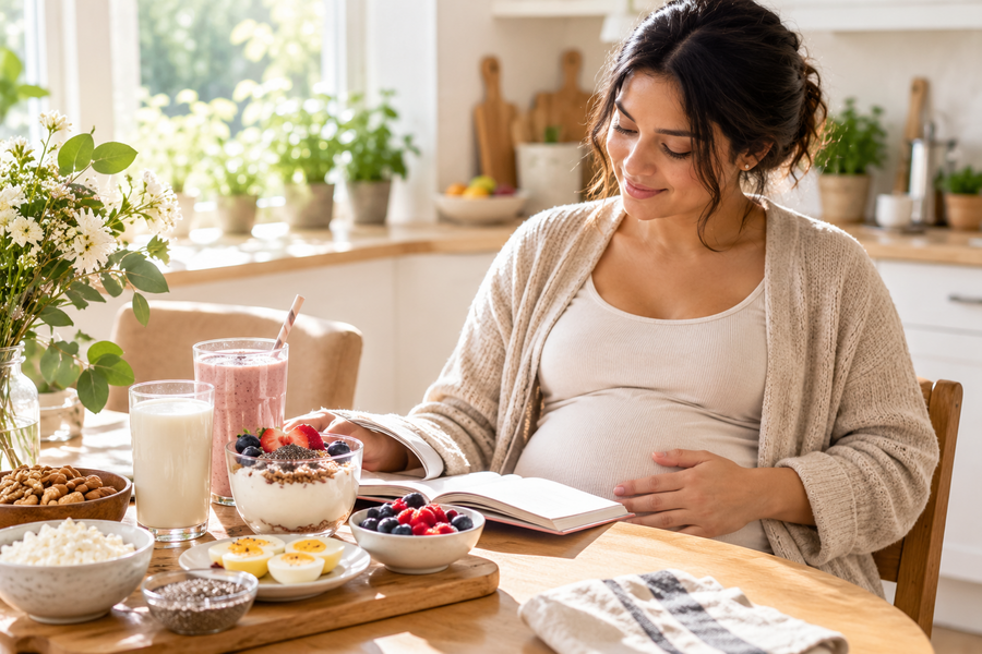Photograph illustrating Protein Needs During Pregnancy