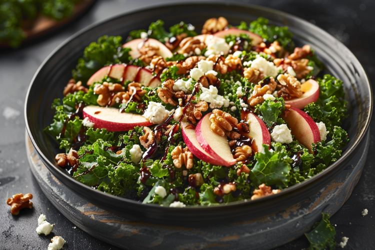 Recipe: Walnut, Kale, and Apple Salad – Issue 02