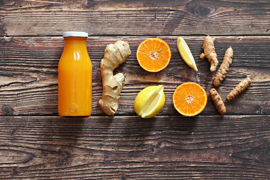 Immune-Supporting Citrus and Ginger Wellness Shots: A Potent DIY Boost for Cold and Flu Season