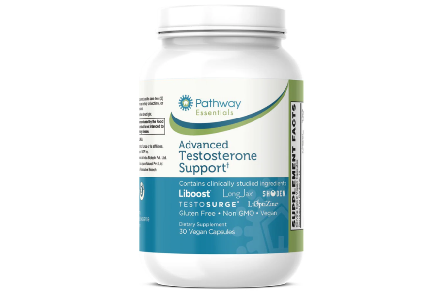 Pathway Advanced Testosterone Support: Clinically Researched Nutrients to Boost Vitality and Hormonal Balance