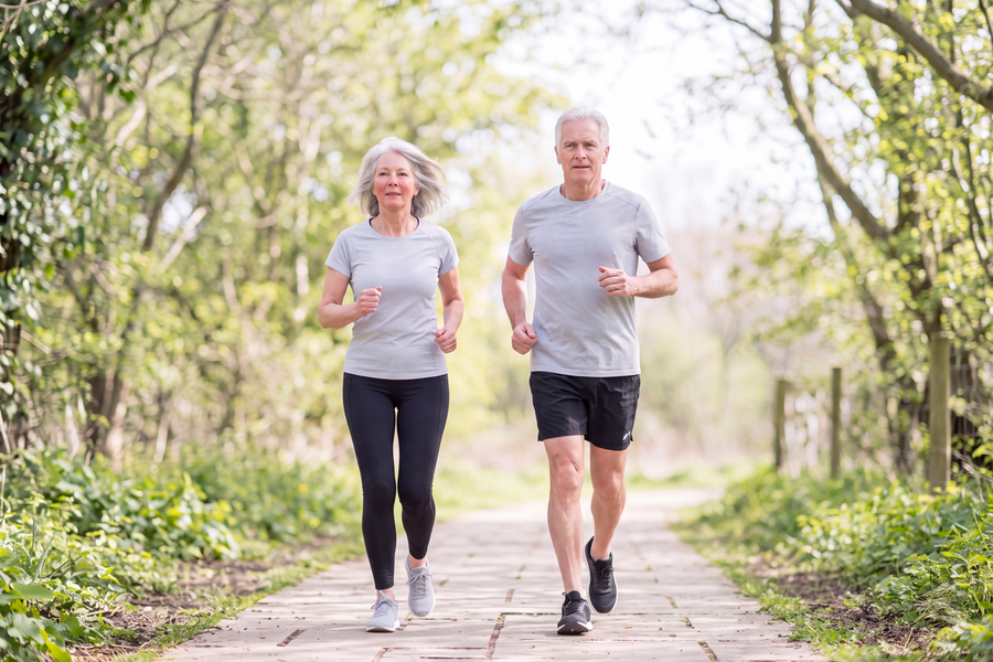 Photograph illustrating Exercise May Help the Aging Brain 