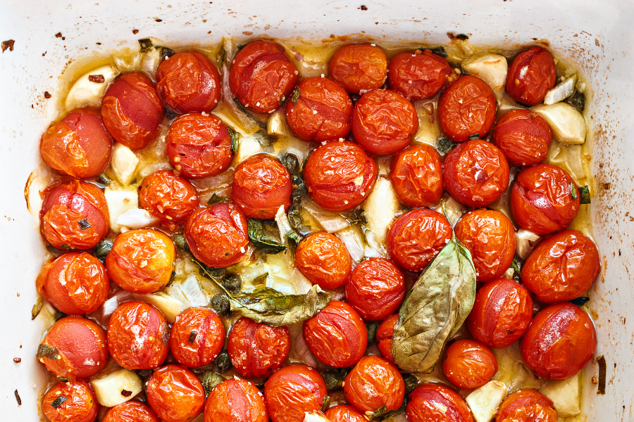 Roasted Olive Oil Tomatoes