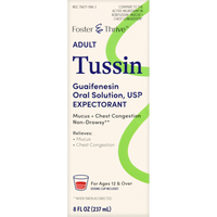 Thumbnail for Foster & Thrive Jarabe Oral para Adultos para la Tos con Guaifenesina