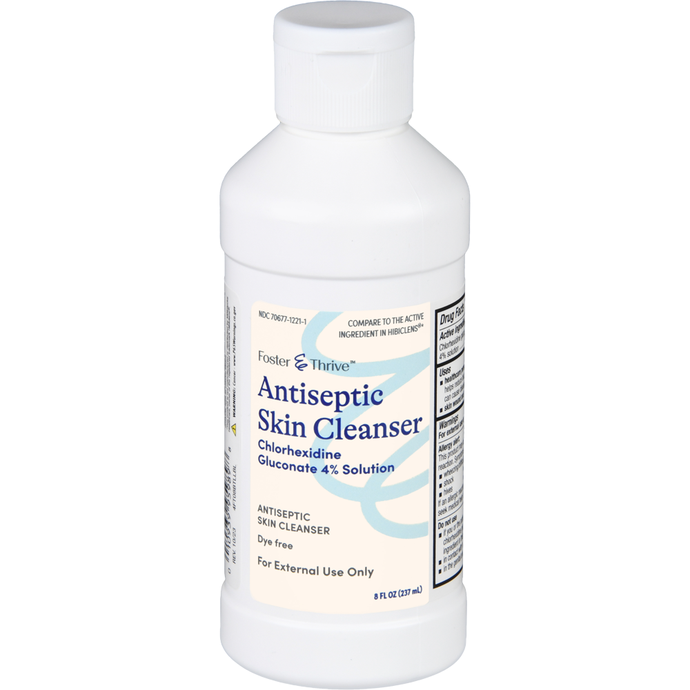 Foster & Thrive Antiseptic Skin Cleanser Chlorhexidine Gluconate 4%