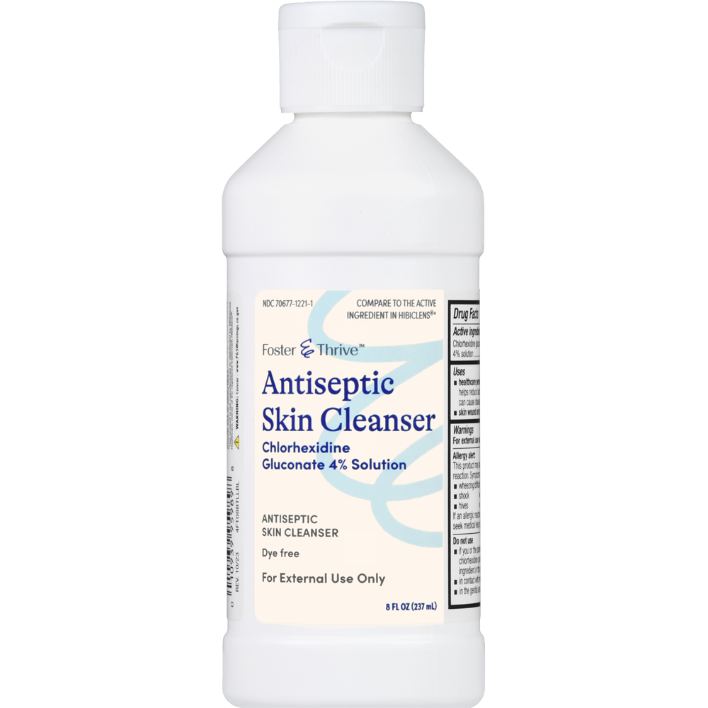 Foster & Thrive Antiseptic Skin Cleanser Chlorhexidine Gluconate 4%