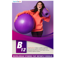 Thumbnail for Superior Source NO SHOT Advanced B-12 2,000 mcg / B-6 / Folic Acid 600 mcg