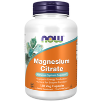 Thumbnail for Magnesium Citrate 400mg - Now Foods