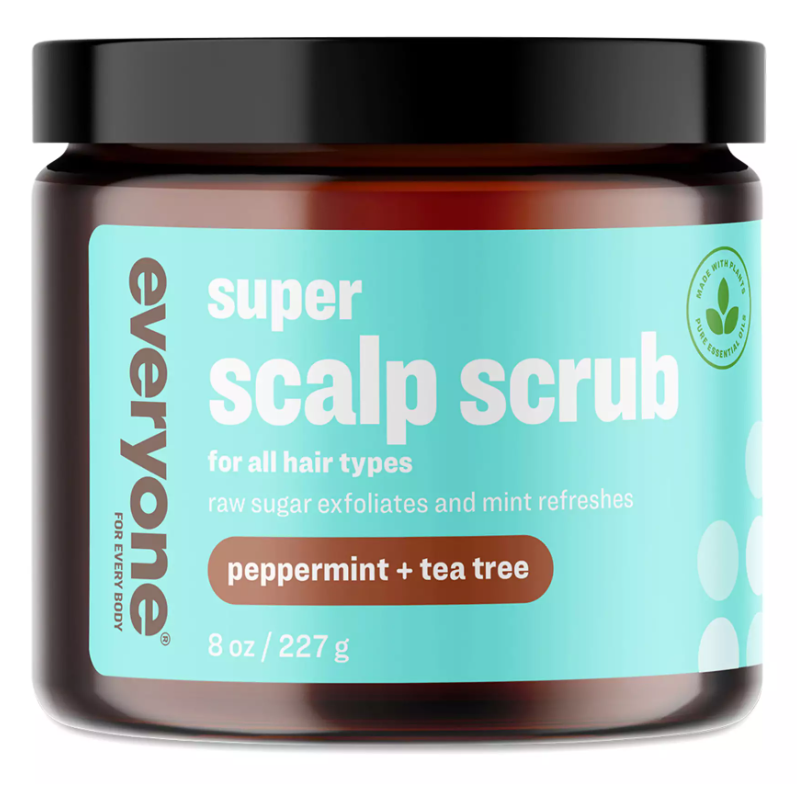 Hair Care Super Scalp Scrub - Peppermint & Tea Tree - Everyone