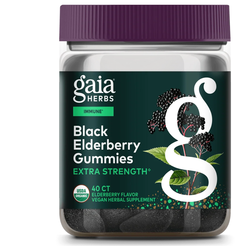 Black Elderberry Gummies Extra Strength