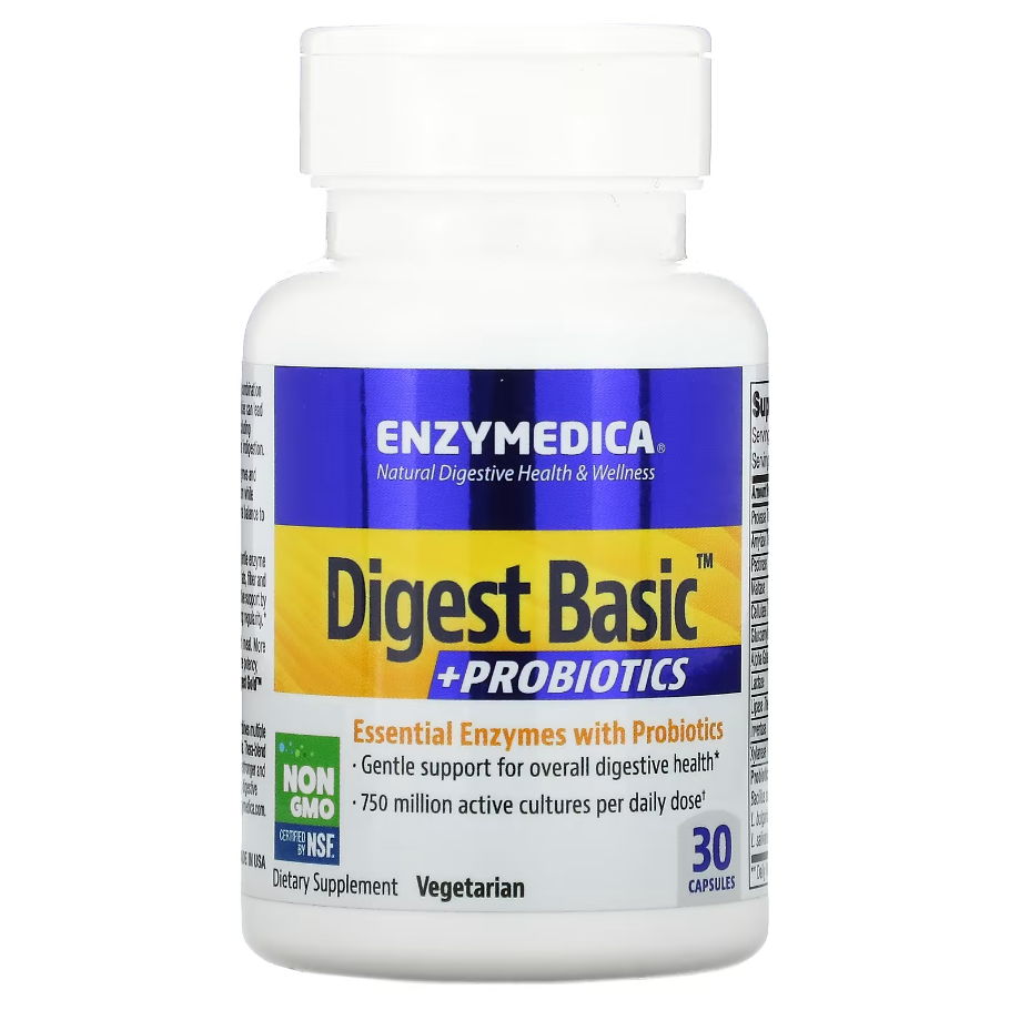 Digest Basic + Probiotics - Enzymedica