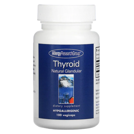Thyroid Natural Glandular - Allergy Research Group