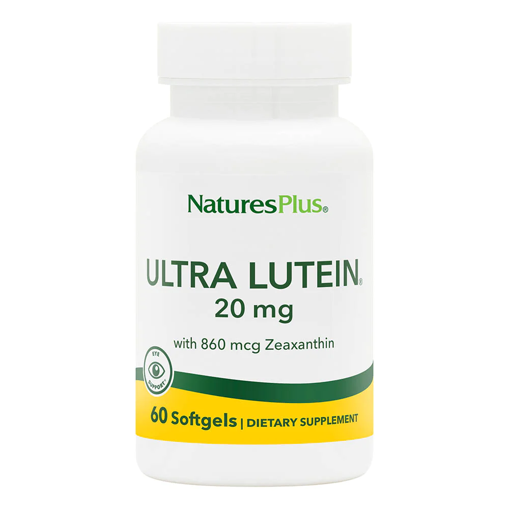 Ultra Lutein Softgels 20mg - Natures Plus
