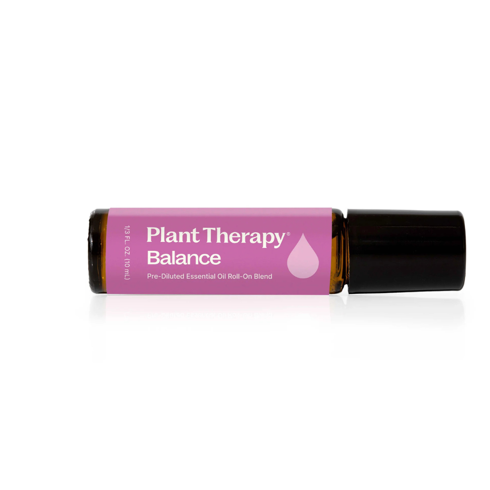 plant therapy lavender essential oil Plant Therapy Balance Synergy Blend Roll On, 10 ml