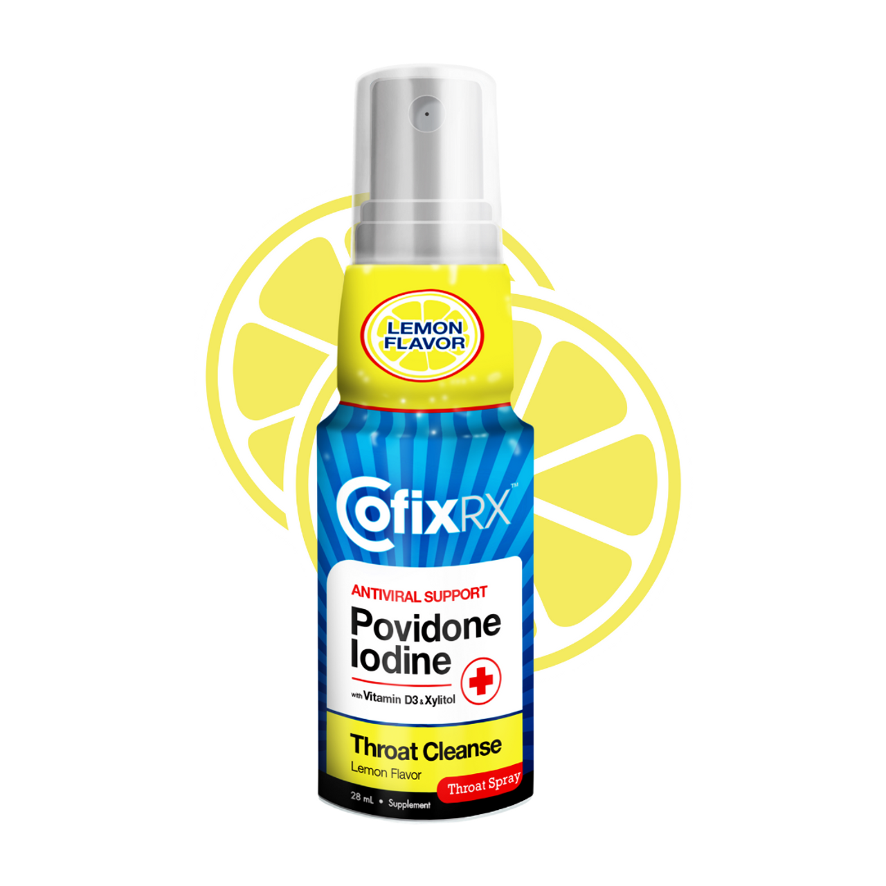 Povidone Iodine Throat Cleanse Spray - Cofix Rx