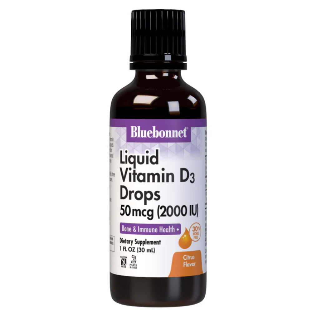 LIQUID VITAMIN D3 DROPS 50 mcg (2000 IU)