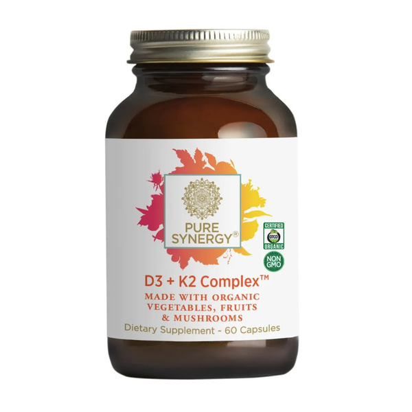 The Synergy Company D3 Plus K2 Complex, 60, Vegan | Village Green