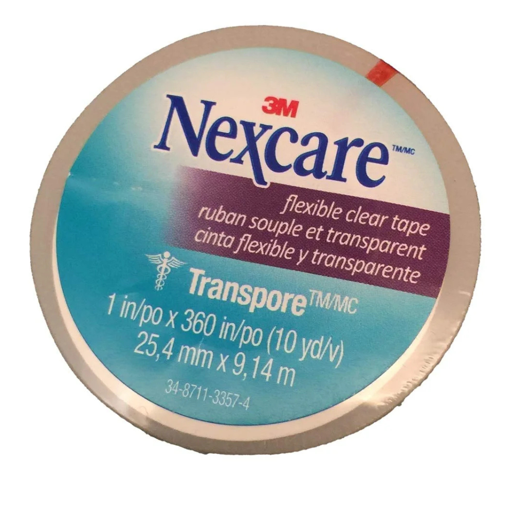 Transpore First Aid Tape, 1 x 10 Yd.