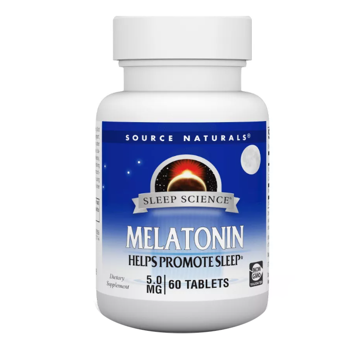 Melatonin 5mg - Source Naturals