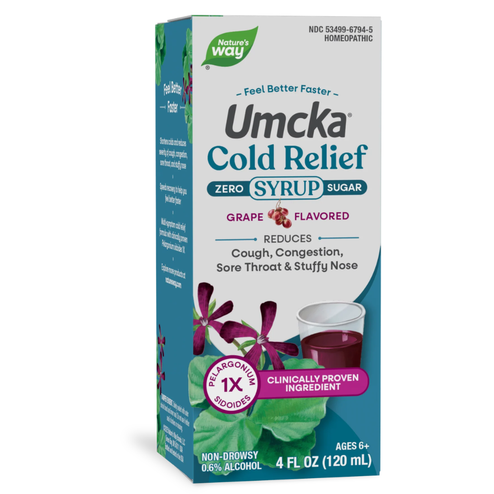 Umcka Zero Sugar Cold Relief Syrup