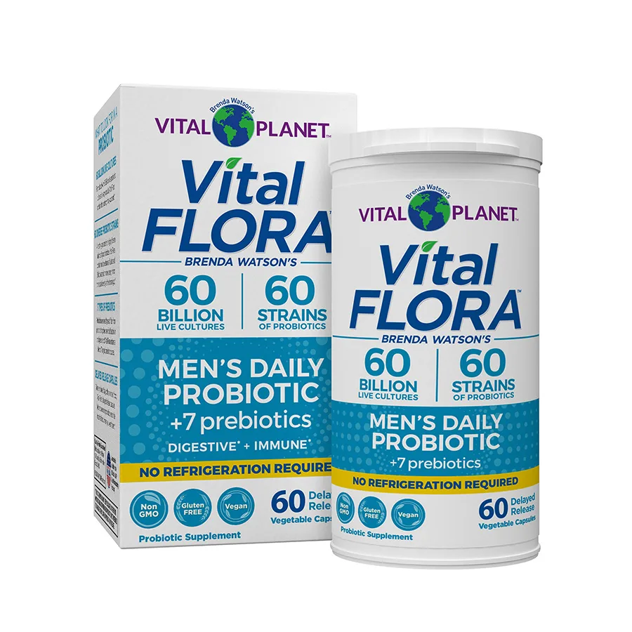 Vital Flora Men’s Daily Probiotic - Vital Planet