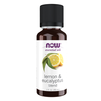 Thumbnail for Lemon & Eucalyptus Oil Blend - Now Foods