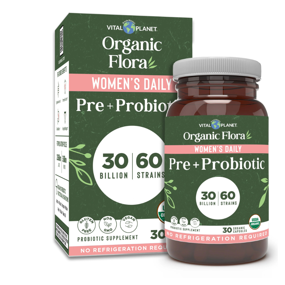 Organic Flora Women’s Daily Probiotic Supplement