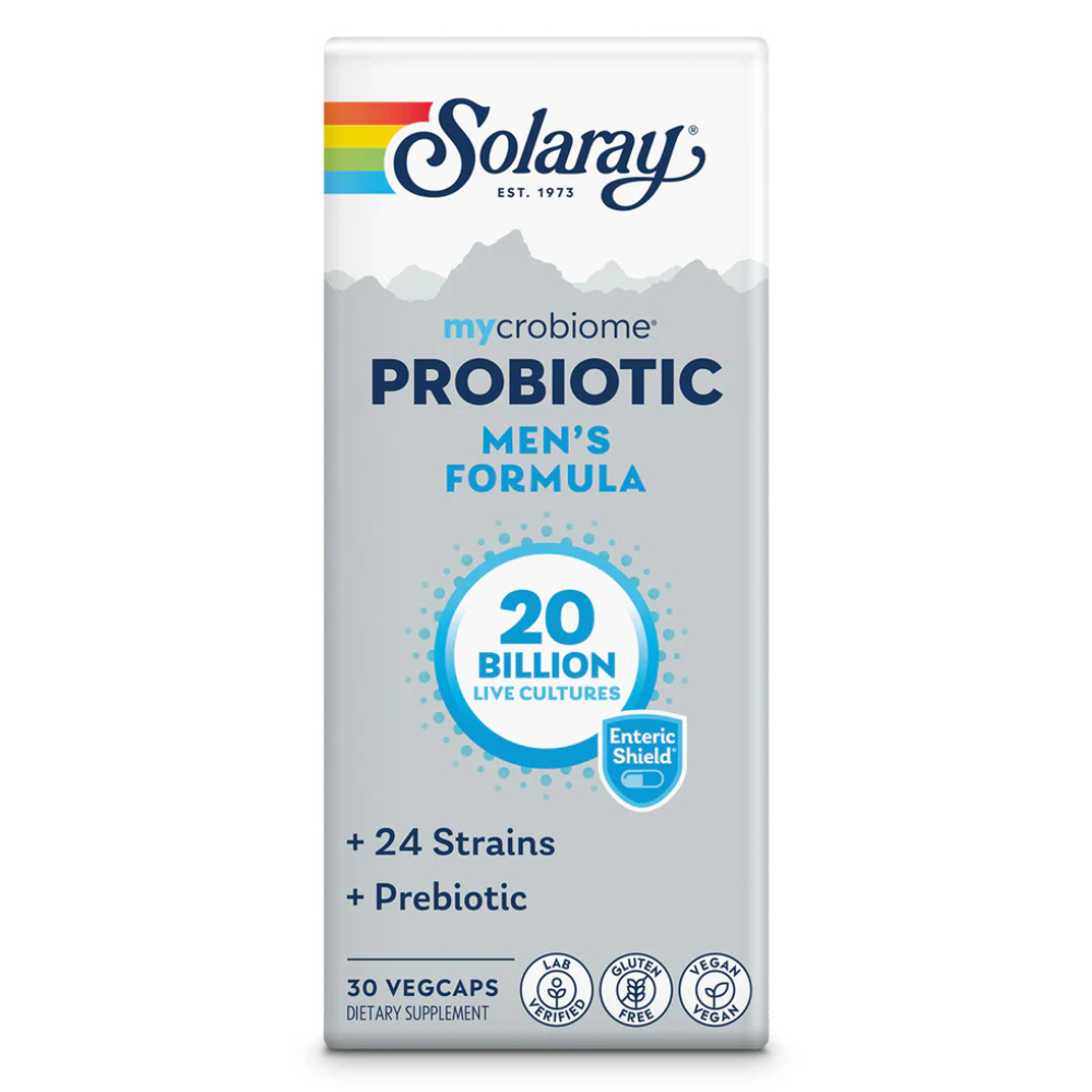 Mycrobiome Probiotic Men's Formula, 20 Billion, 24 Strain Once Daily