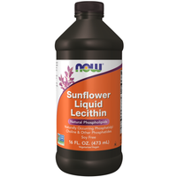 Thumbnail for Sunflower Liquid Lecithin - Now Foods