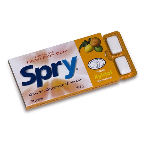 Spry Xylitol Fruit Gum 10 pcs My Village Green