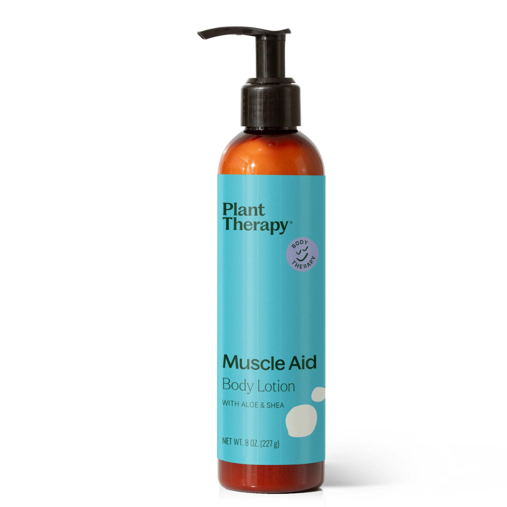 MUSCLE AID BODY LOTION WITH ALOE & SHEA