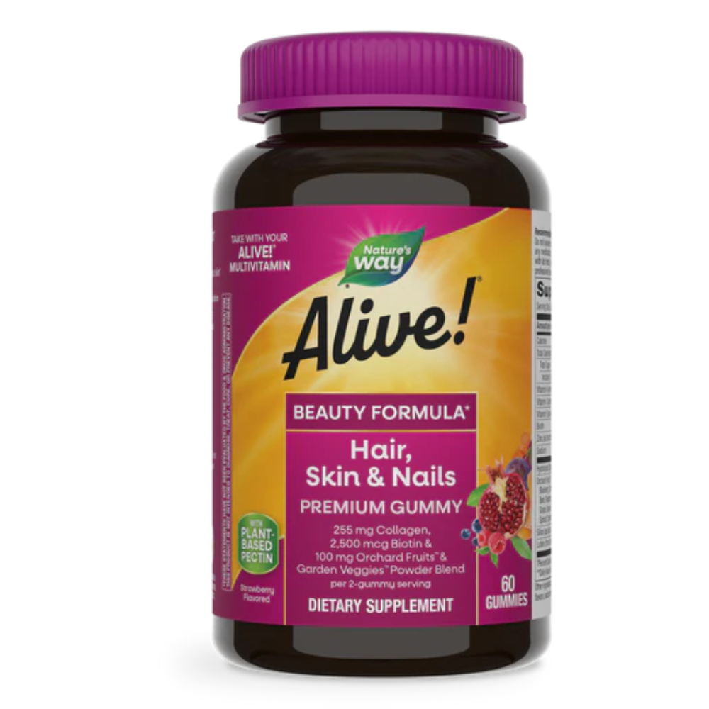 Alive! Premium Hair, Skinn Nails Gummies