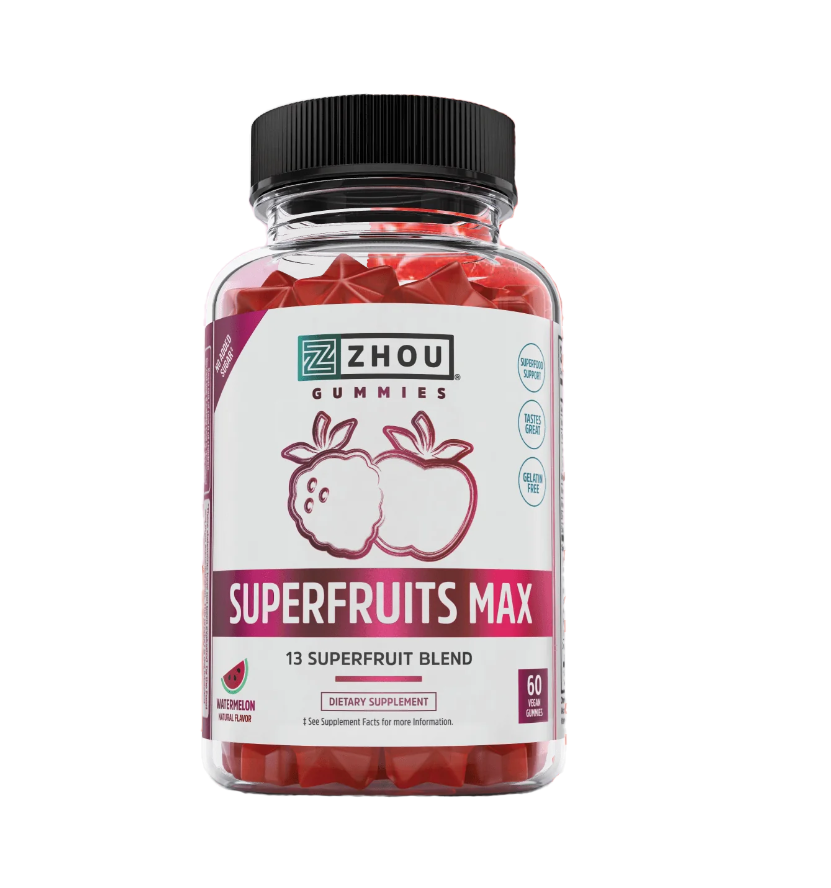 Superfruits Max Gummy Watermelon - Zhou Nutrition