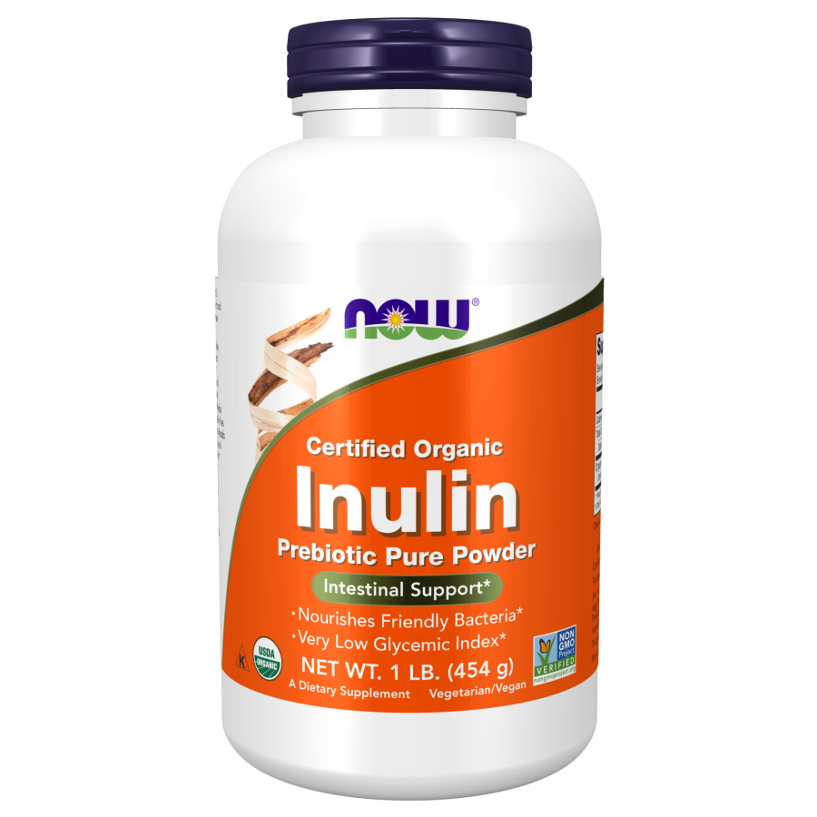 Org Inulin Powder - Now Foods