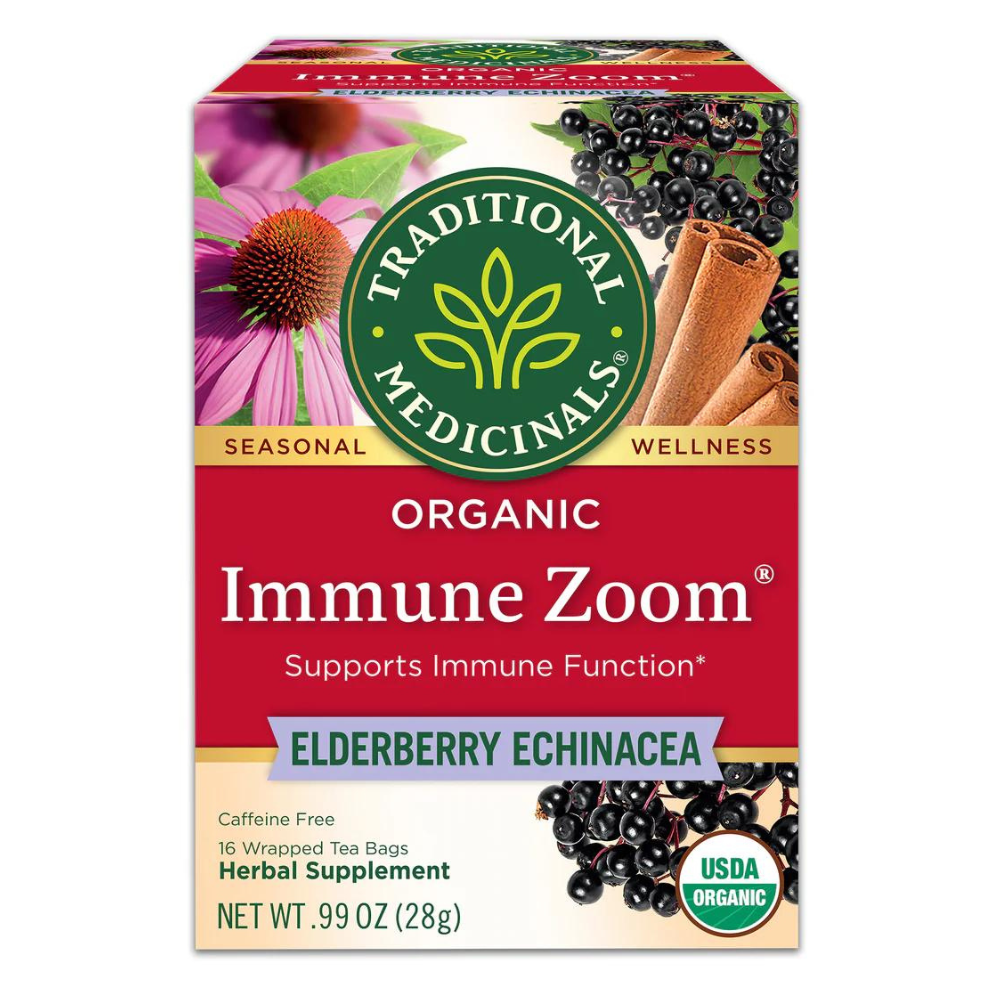 Immune Zoom Elderberry Echinacea Tea