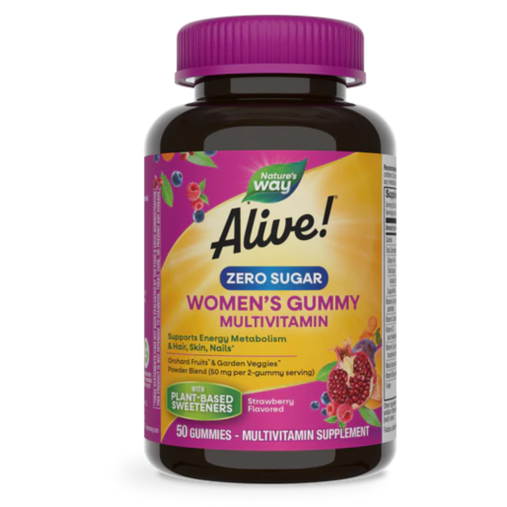 Alive Zero Sugar Women's Gummy Multivitamin