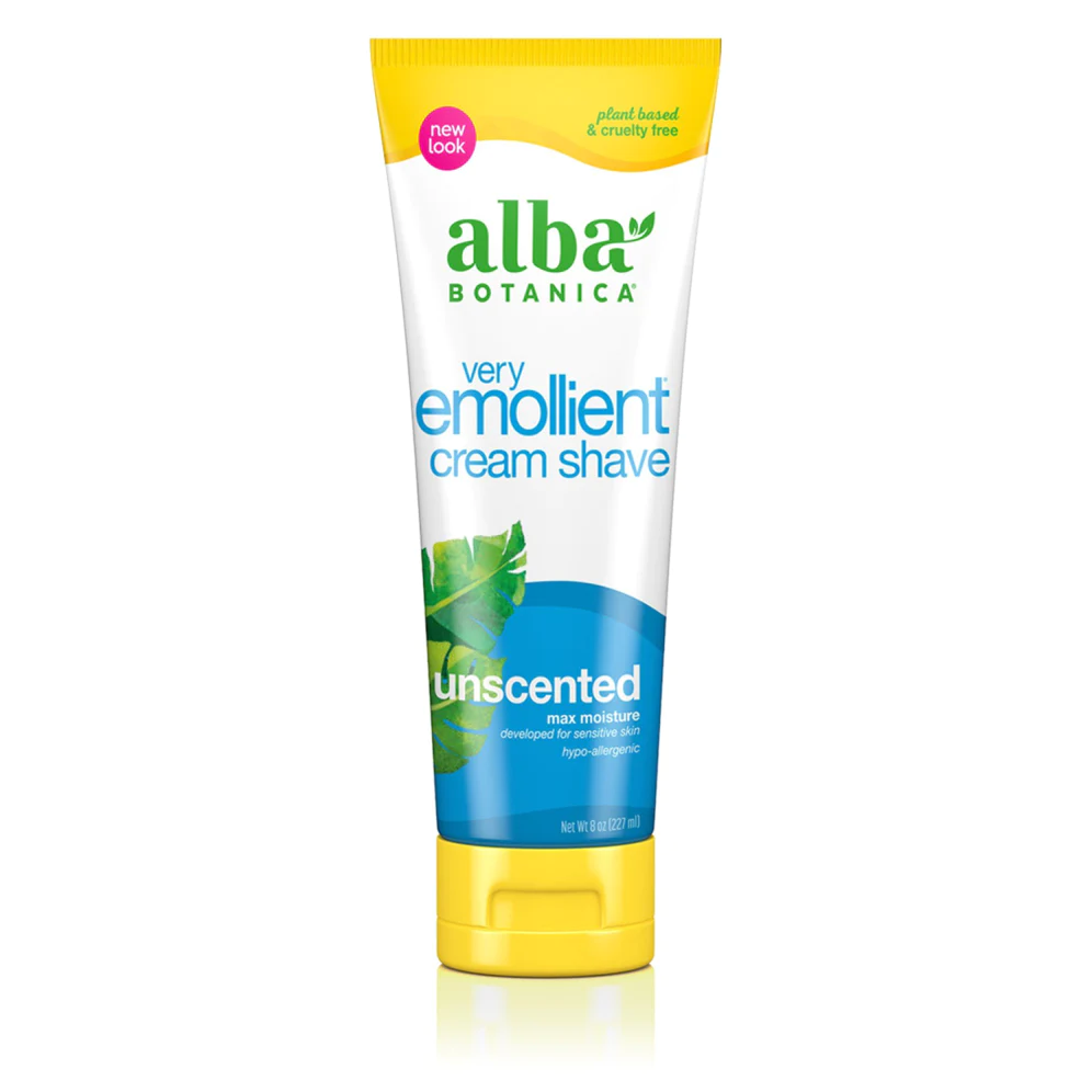Shave Cream Unscented - Alba Botanica