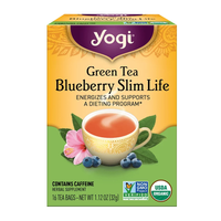Thumbnail for Green Tea Blueberry Slim Life Tea - Yogi Tea