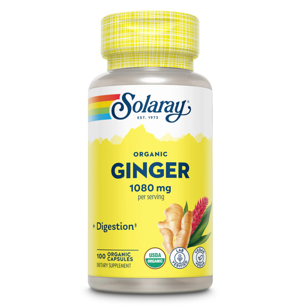 Organic Ginger Root 1080mg