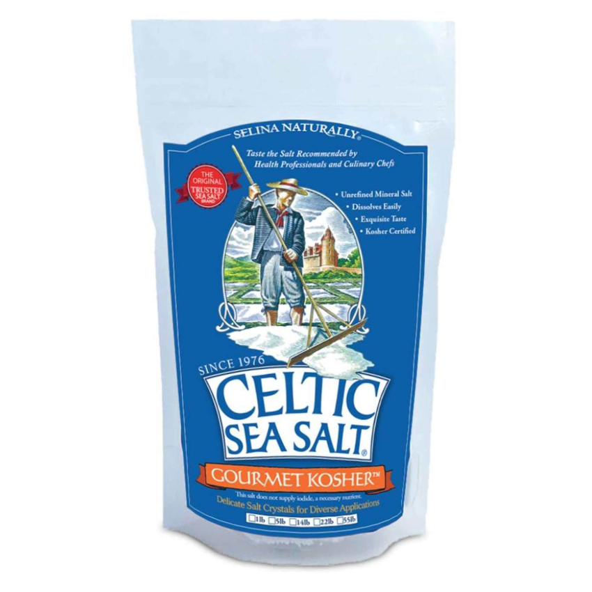 Gourmet Kosher Celtic Sea Salt - Grain and Salt Society