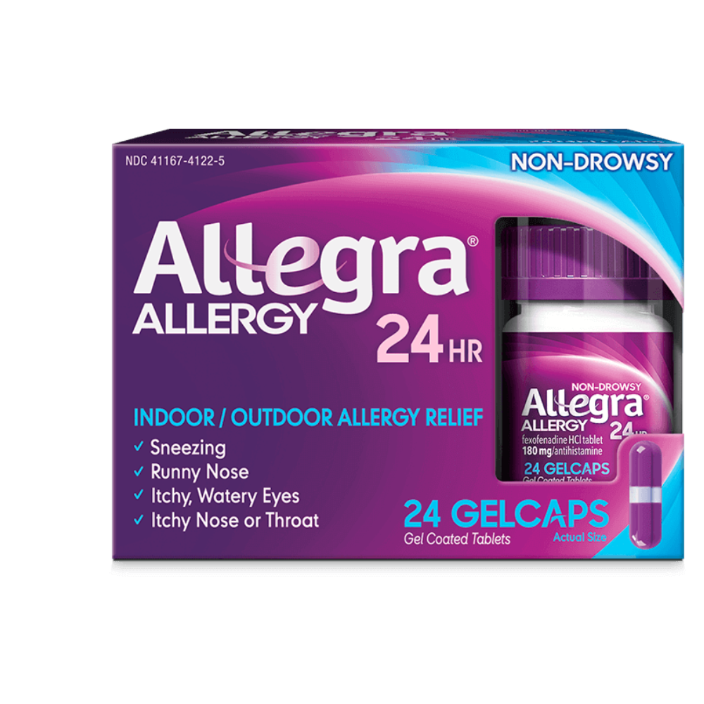 Allegra Allergy 24 Hour Gelcaps