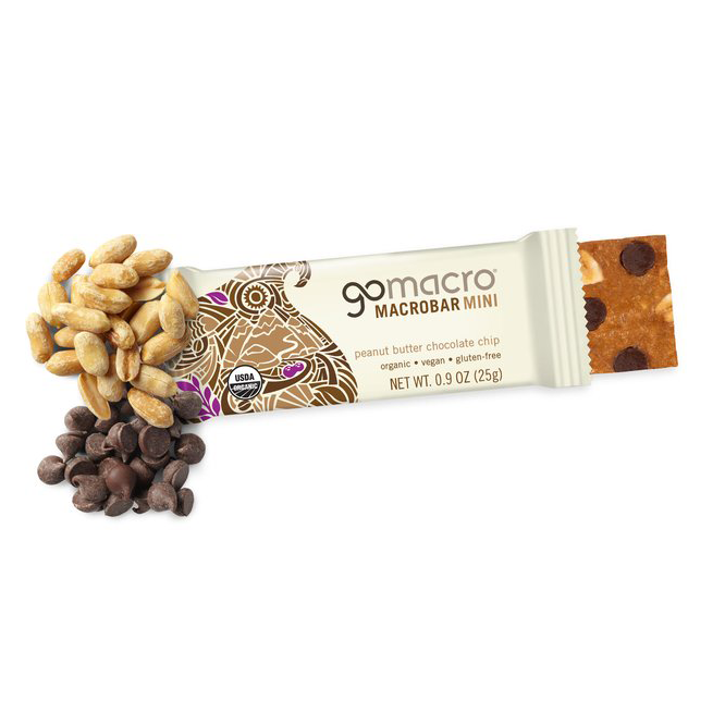 Macrobar Mini Peanut Butter Chips - Gomacro
