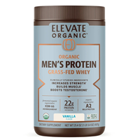Thumbnail for ORGANIC MEN'S PROTEIN GRASSFED WHEY POWDER - 18 SERVINGS