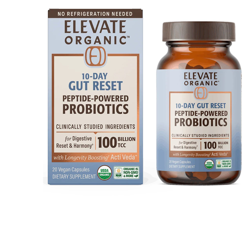 10-Day Gut Reset Probiotic Capsules - 10 Servings
